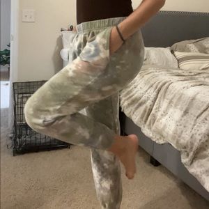 XS wolf fable tie dye sweatpants from target